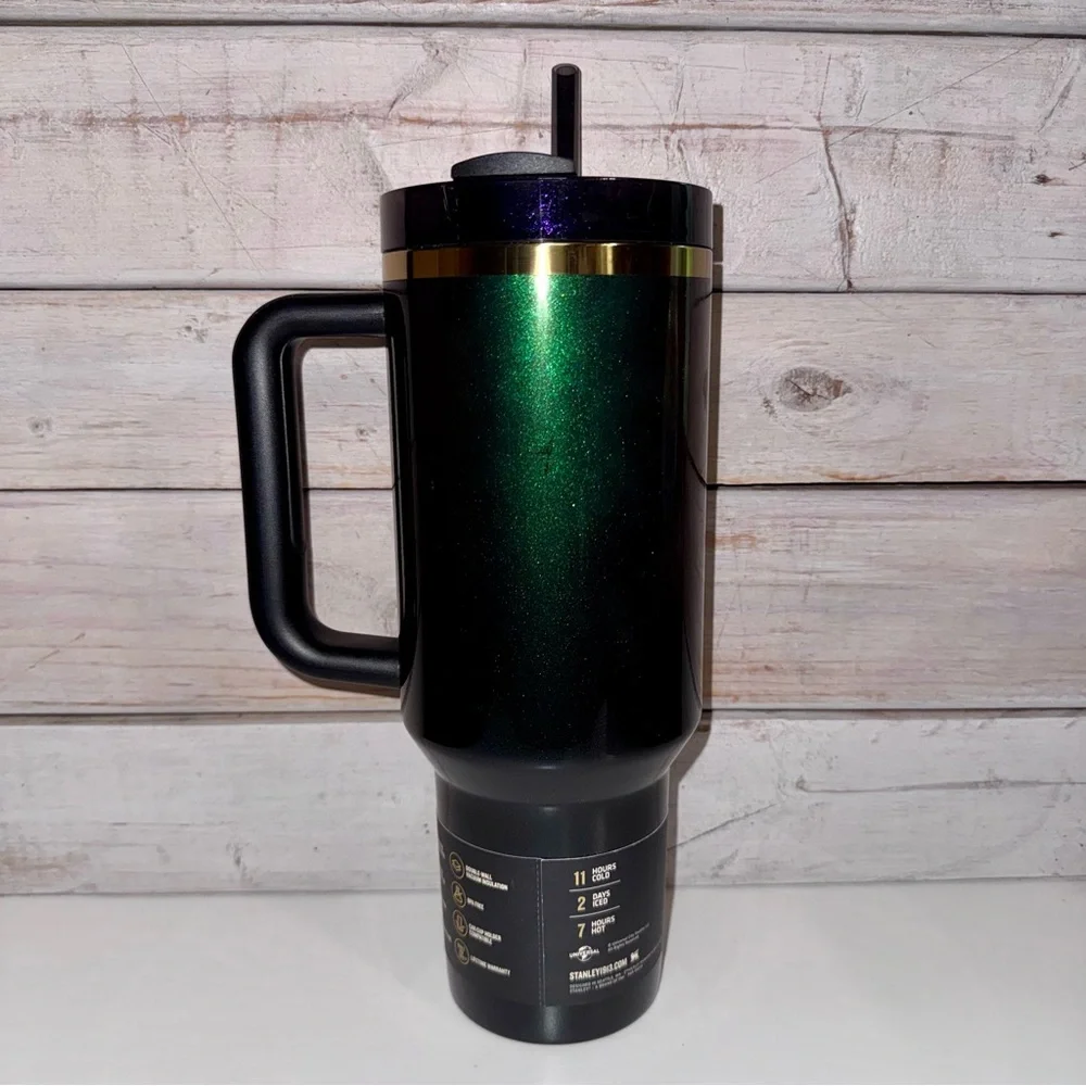 Stanley x Wicked 40oz Elphaba for Good Tumbler - Green, Purple, Black - NWT 2025 - Picture 4 of 9